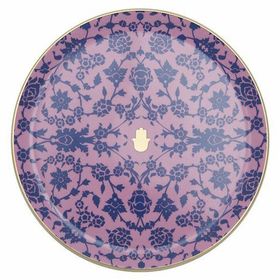 Porland Glamorous 24 cm Pembe Düz Tabak