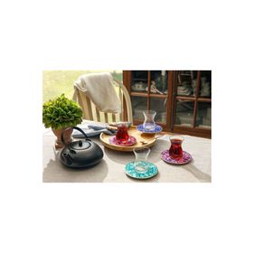 Porland Glamorous 8 Parça Çay Takım