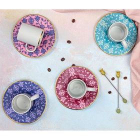 Porland Glamorous 85 cc 4 Kişilik Kahve Takımı