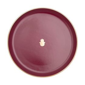 Porland Glamorous Fuşya 20 cm 6'lı Düz Tabak