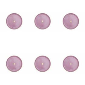 Porland Glamorous Pembe 20 cm 6'lı Düz Tabak