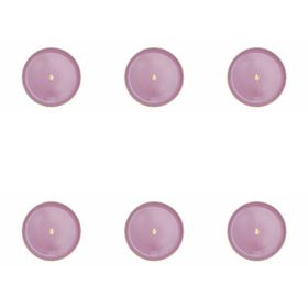 Porland Glamorous Pembe 20 cm 6'lı Düz Tabak