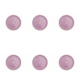 Porland Glamorous Pembe 20 cm 6'lı Düz Tabak