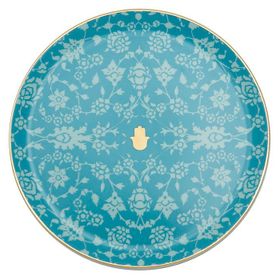 Porland Glamorous Turkuaz 24 cm 6'lı Düz Tabak