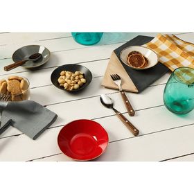 Porland Grazia Seasons 12 cm 4 Parça Kase Takımı