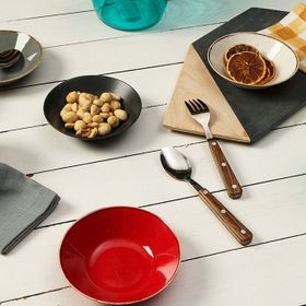 Porland Grazia Seasons 12 cm 4 Parça Kase Takımı