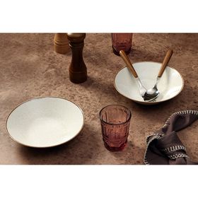 Porland Grazia Seasons Bej 20 cm 2'li Servis ve Sunum Kasesi