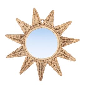 Porland Güneş 37 cm Çocuk Odası Duvar Aynası
