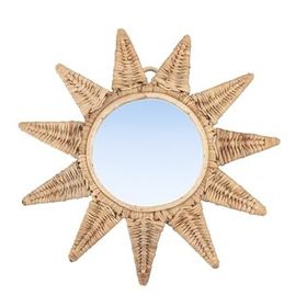 Porland Güneş 37 cm Çocuk Odası Duvar Aynası