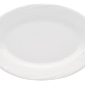 Porland Halley Beyaz 36 cm Kayık Tabak