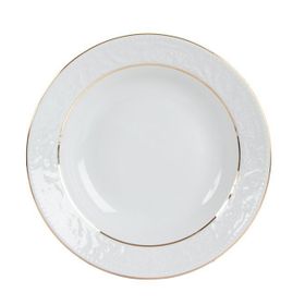 Porland Hazan Altın Yaldız 19 cm 6 Adet Çukur Tabak