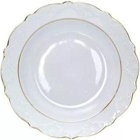 Porland Hazan Altın Yaldız 22 cm Çukur Tabak