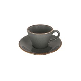 Porland Heritage Standard Seasons Koyu Gri Tabaklı 175 cc 6 Adet Çay Fincanı