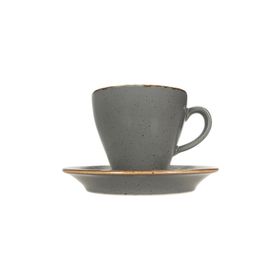 Porland Heritage Standard Seasons Koyu Gri Tabaklı 300 cc Çay Fincanı