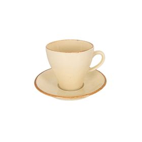 Porland Heritage Standard Seasons Sarı Tabaklı 300 cc Çay Fincanı