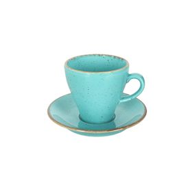 Porland Heritage Standard Seasons Turkuaz Tabaklı 300 cc Çay Fincanı