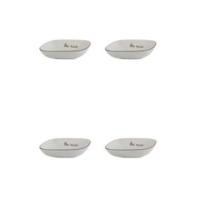 Porland Hope 17 cm 4'lü Kahvaltı Tabağı
