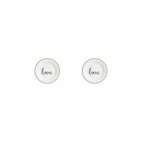 Porland Hope Love 17 cm Düz Tabak