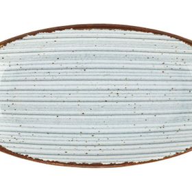 Porland Hypnosis Açık Mavi 34 cm Kayık Tabak