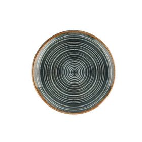 Porland Hypnosis Gri 23 cm Düz Tabak