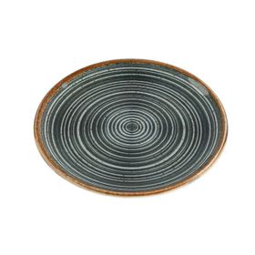 Porland Hypnosis Gri 25 cm 6 Adet Düz Tabak