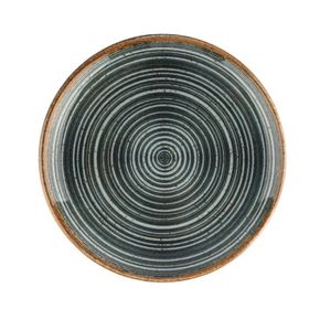 Porland Hypnosis Gri 30 cm Düz Tabak