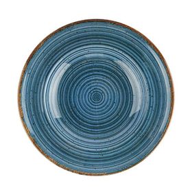 Porland Hypnosis Petrol Mavisi 31 cm Çukur Tabak