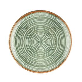 Porland Hypnosis Yeşil 27 cm Düz Tabak
