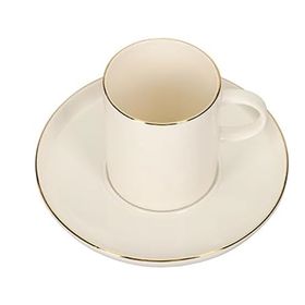 Porland Illusion Altın 200 cc 2 Kişilik Çay Fincan Takımı