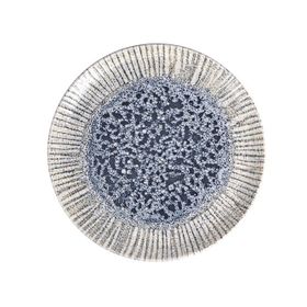 Porland İris Blue 24 cm Düz Tabak