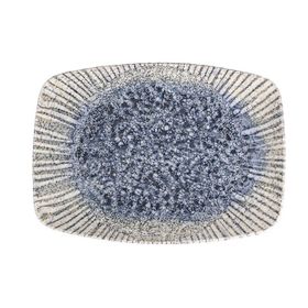Porland Iris Blue 27 cm Kayık Tabak