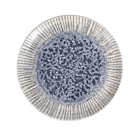 Porland Iris Blue 28 cm 6 Adet Düz Tabak