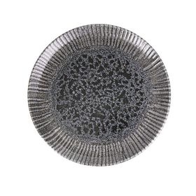 Porland Iris Grey 24 cm 6 Adet Düz Tabak
