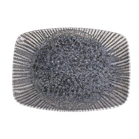 Porland İris Grey 27 cm Kayık Tabak