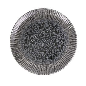 Porland Iris Grey 28 cm 6 Adet Düz Tabak