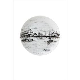 Porland İstanbul 19 cm Porselen Düz Tabak