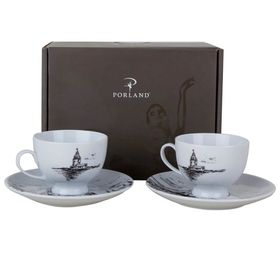 Porland İstanbul 80 cc 2 Kişilik Kahve Takımı