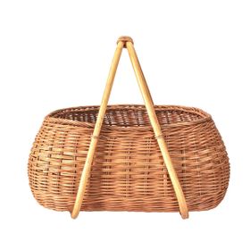Porland Jolie 36x26x32 cm Kulplu Sepet