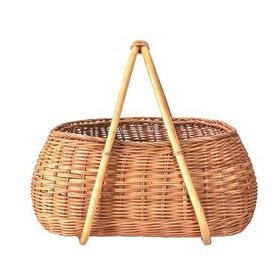 Porland Jolie 36x26x32 cm Kulplu Sepet