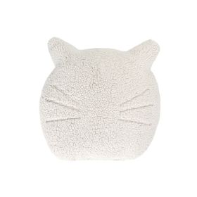 Porland Kedi 33x33 cm Bebek Çocuk Teddy Yastık