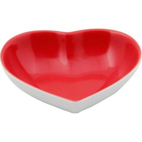 Porland Kırmızı Kalp 10 cm Kase