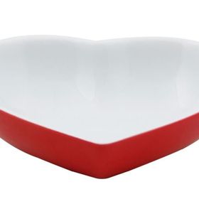 Porland Kırmızı Kalp 13 cm Kase