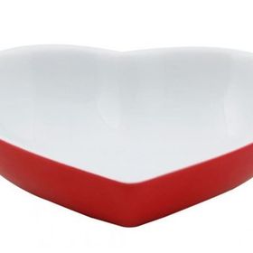 Porland Kırmızı Kalp 13 cm Kase