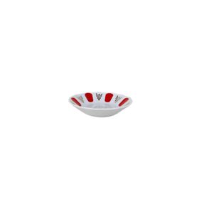 Porland Kırmızı Yaldız 11 cm Bardak Çapı 6 cm Tekli Çay Tabağı