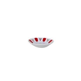 Porland Kırmızı Yaldız 11 cm Bardak Çapı 6 cm Tekli Çay Tabağı
