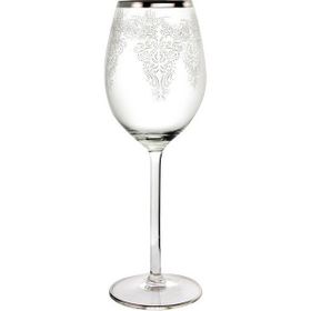 Porland Lace Kırmızı 410 cc Şarap Bardağı
