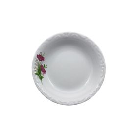 Porland Lal 19 cm Çukur Tabak