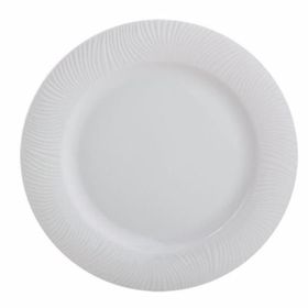 Porland Lara 20 CM 6 Adet Beyaz Düz Tabak