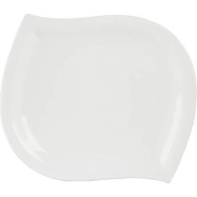 Porland Leaf Beyaz 32 cm Düz Tabak