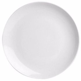 Porland Lebon 17 CM 6 Adet Beyaz Düz Tabak